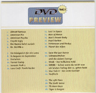 DVD Review Vol.1