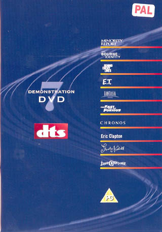 DTS Demo DVD 7 PAL