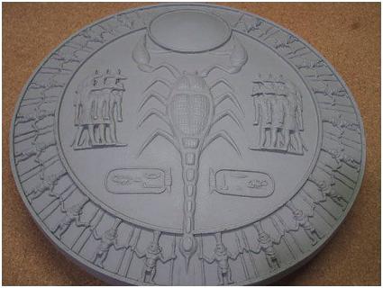 Mummy Returns Scorpion King Army Standard Prop