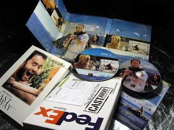 CAST AWAY COLLECTOR'S EDITION ( 2DVDs in Fedex express ) 