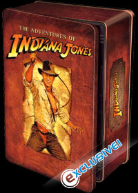 Indiana Jones, The - Complete Movie Collection (EXCLUSIVE Collector's Tin) (4 Discs) 