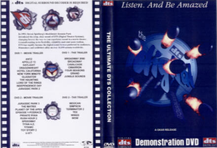 The ULTIMATE DTS Collection DVD