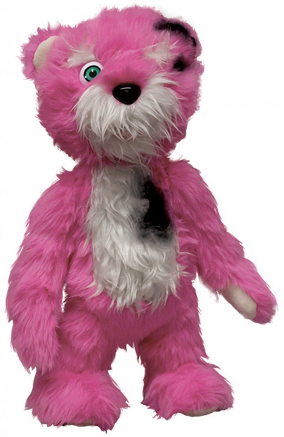 Der pinke Teddy