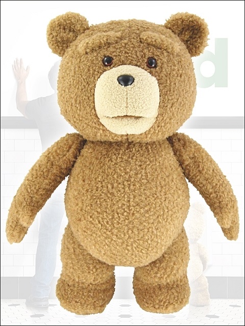 Ted - Plüschfigur sprechend engl. unrated Vers. 60cm