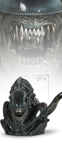 Alien Warrior - 1:1 Scale Bust