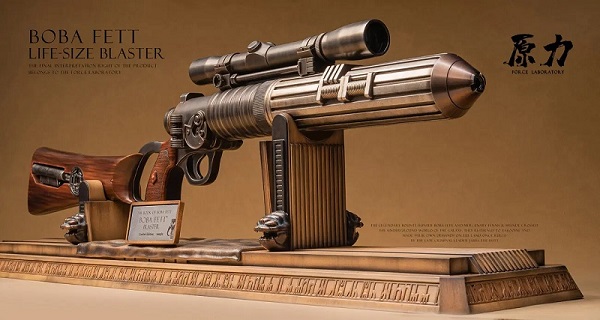 Boba Fett Blaster 1/1 Scale Resin Movie Prop