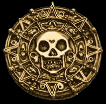 Cursed Aztec Gold Coin 1:1 Scale Replica