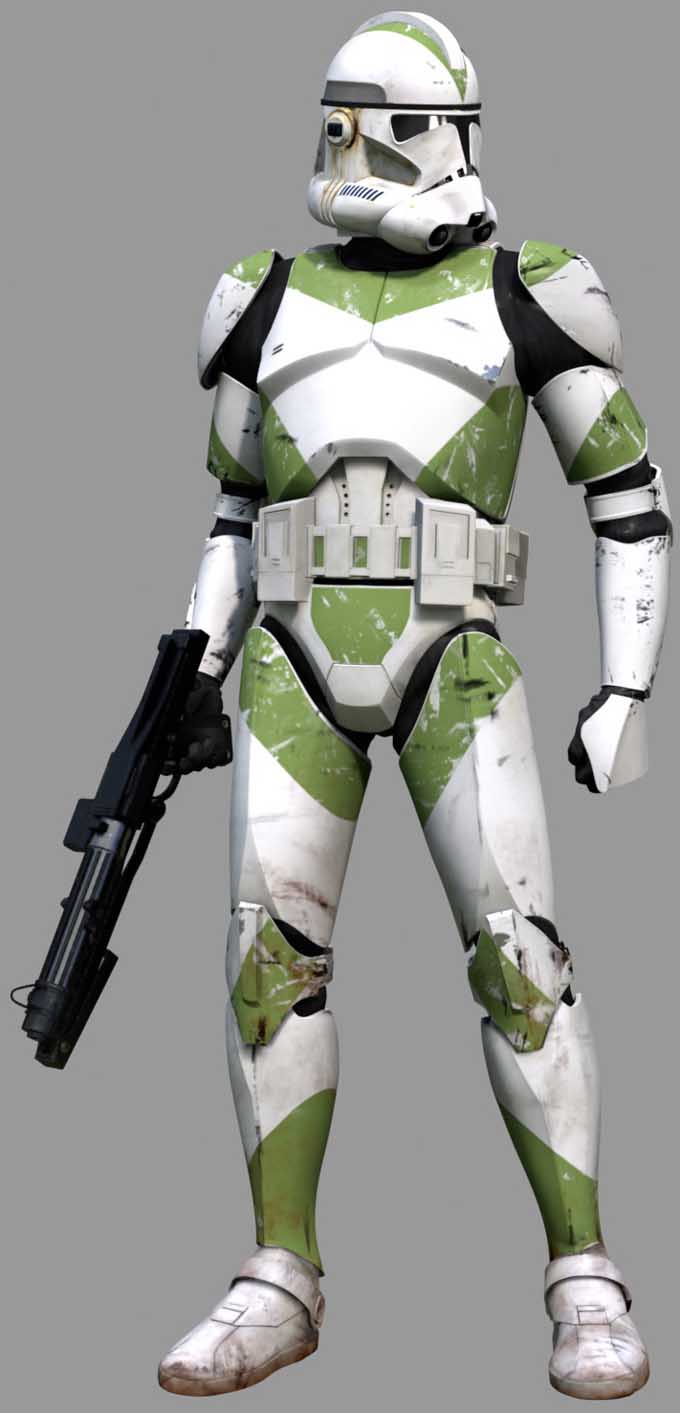 STAR WARS - Specialist Green Clone Trooper
