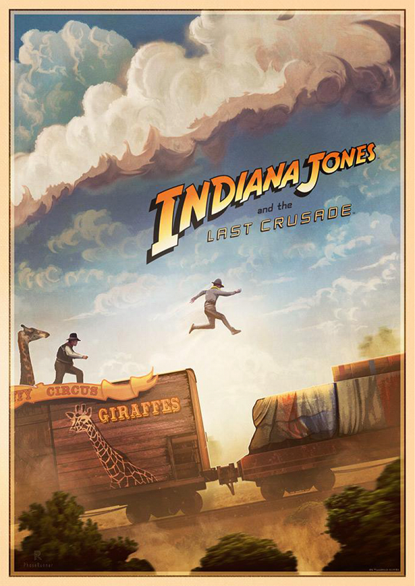 Indiana Jones - Artprint - You Got Heart, Kid