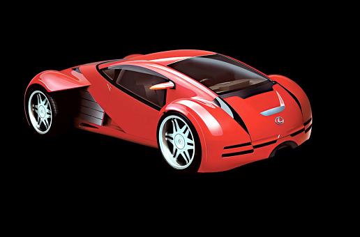 Minority Report - Lexus Off-Systems Sport Car