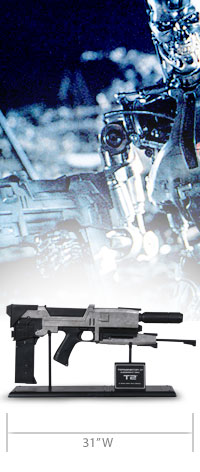Terminator 2 - 40 Watt Phased Plasma Rifle - 1:1 Scale Prop Replica