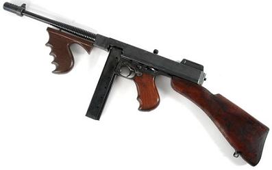 Public Enemies - Thompson M1 Maschinengewehr