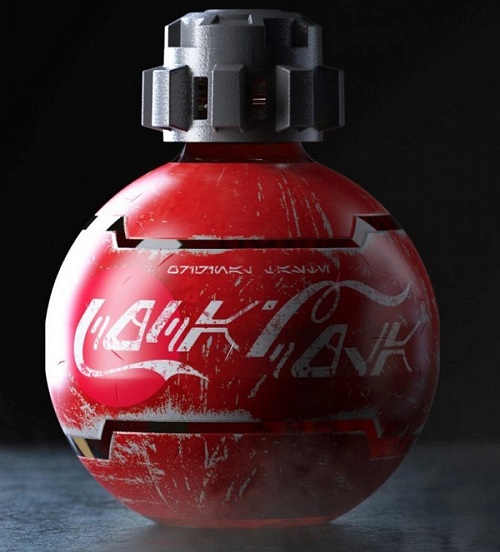 Galaxy’s Edge - Thermal Detonator - Coke Bottles