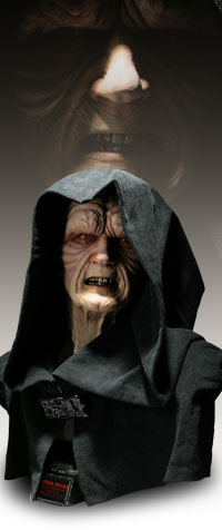 Palpatine 1:1 Scale Bust