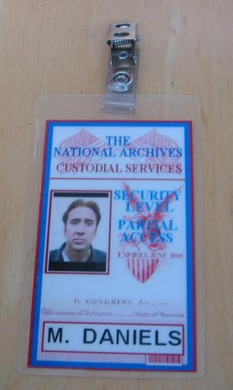 National Archives Badge 